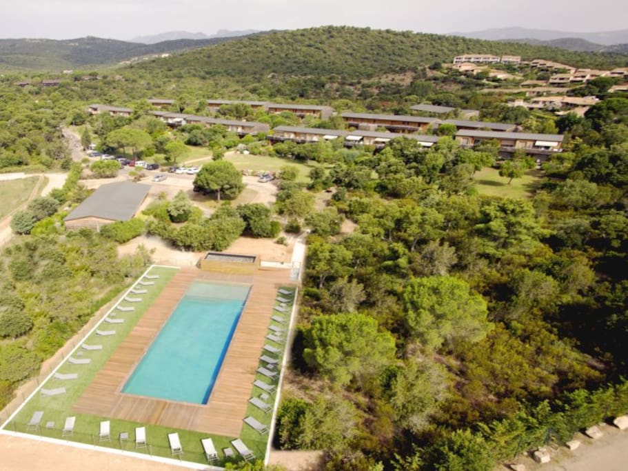 Piscine réservée aux occupants