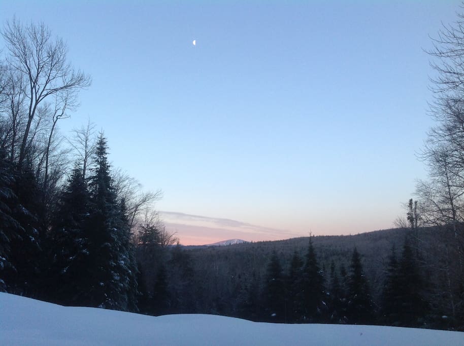 Evening view of Stratton.