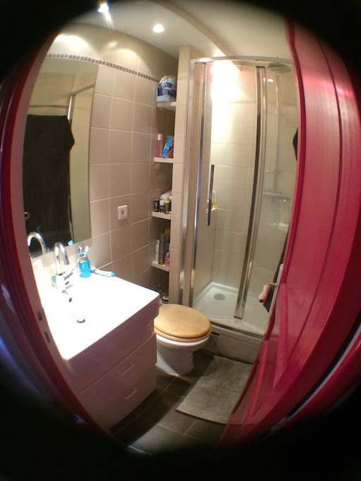 The bathroom