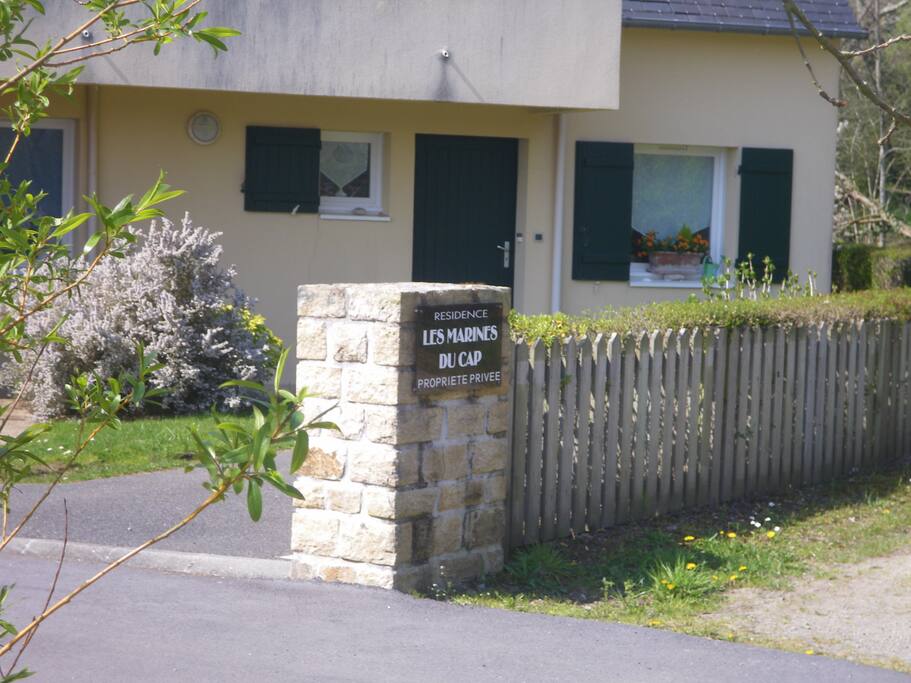 Entrée de la résidence