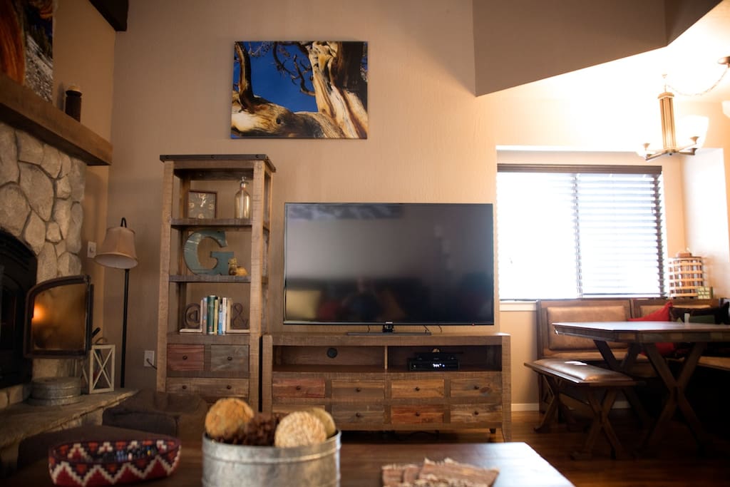 Large 60 inch plasma Smart TV