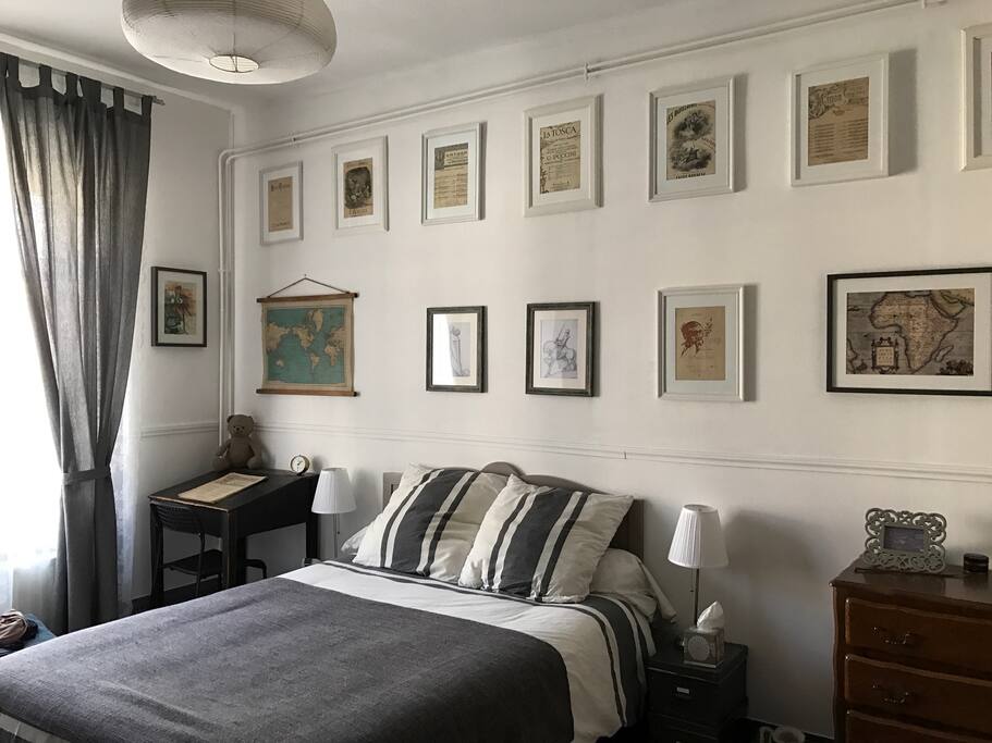 Chambre lit double