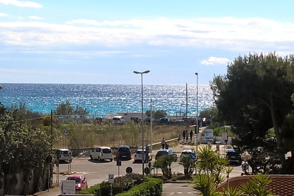 Vista dal balcone