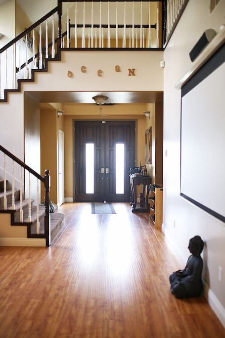 Entrance of the house