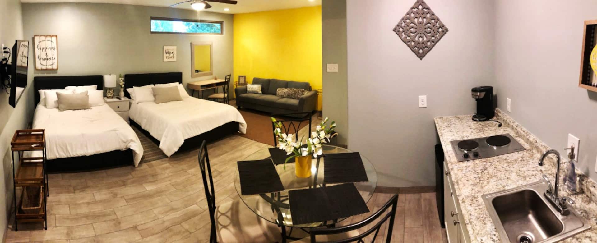 Comfortable apartment for 4, Exclusive area, new.