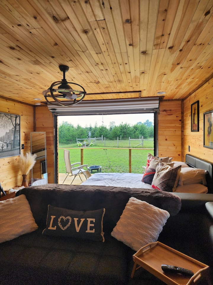 The Love Shack "No Cleaning Fees" - Cabins for Rent in Evart, Michigan ...