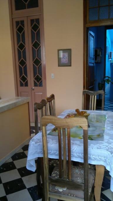 Cocina de la vivienda, servimos desayunos y almuerzos