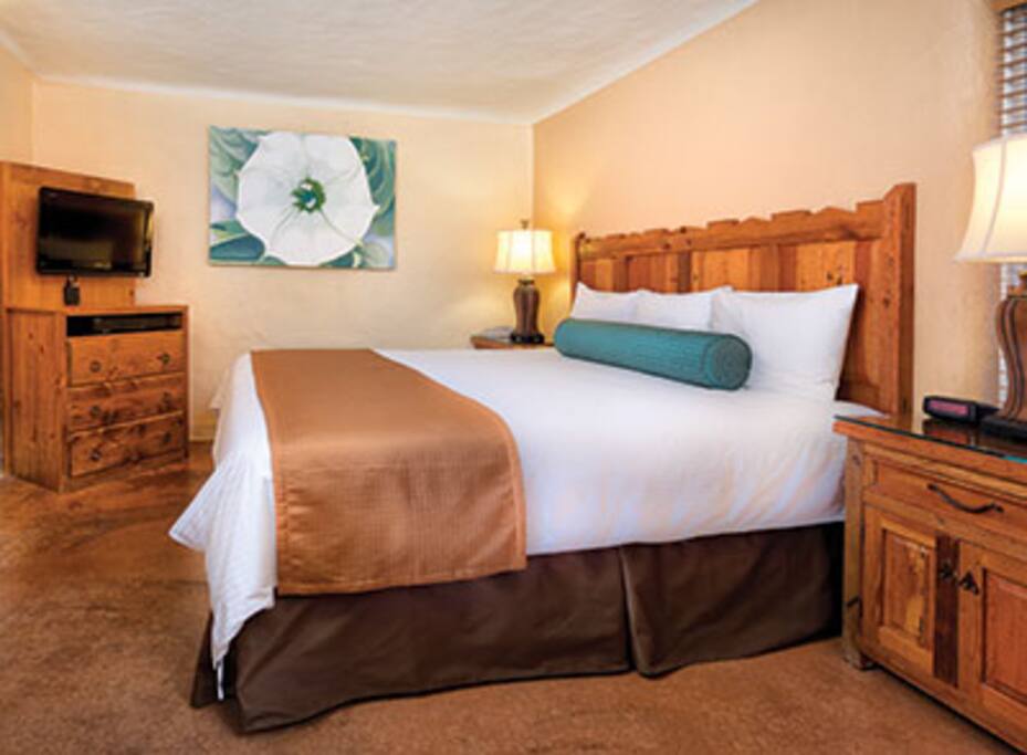 This picture does not show the specific unit being rented. The unit rented will be based on which units are available upon check-in. These pictures are meant to show the property and an example of the room style and décor.