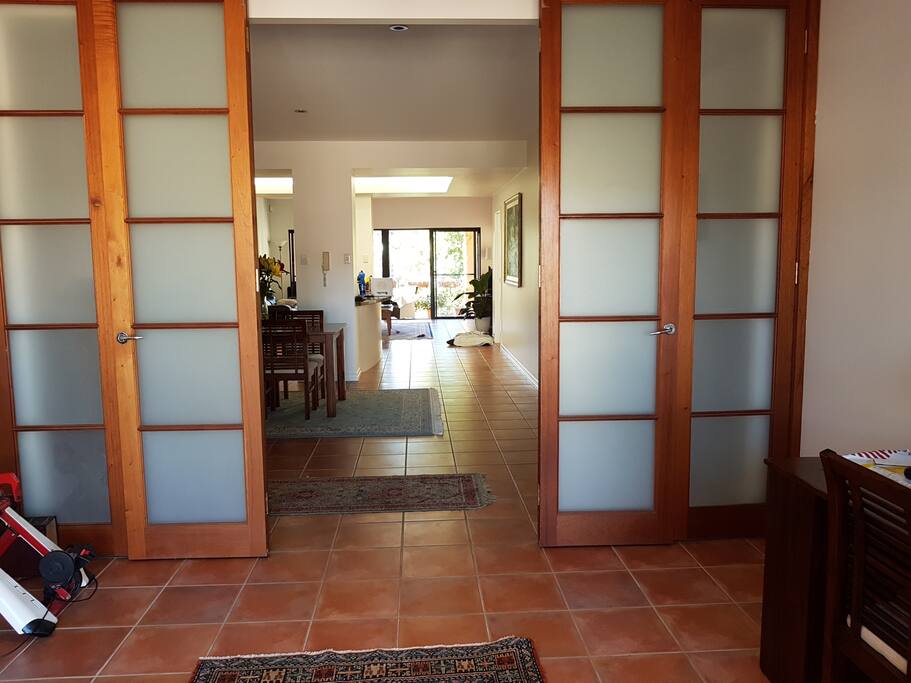 Bifold doors to create your own space