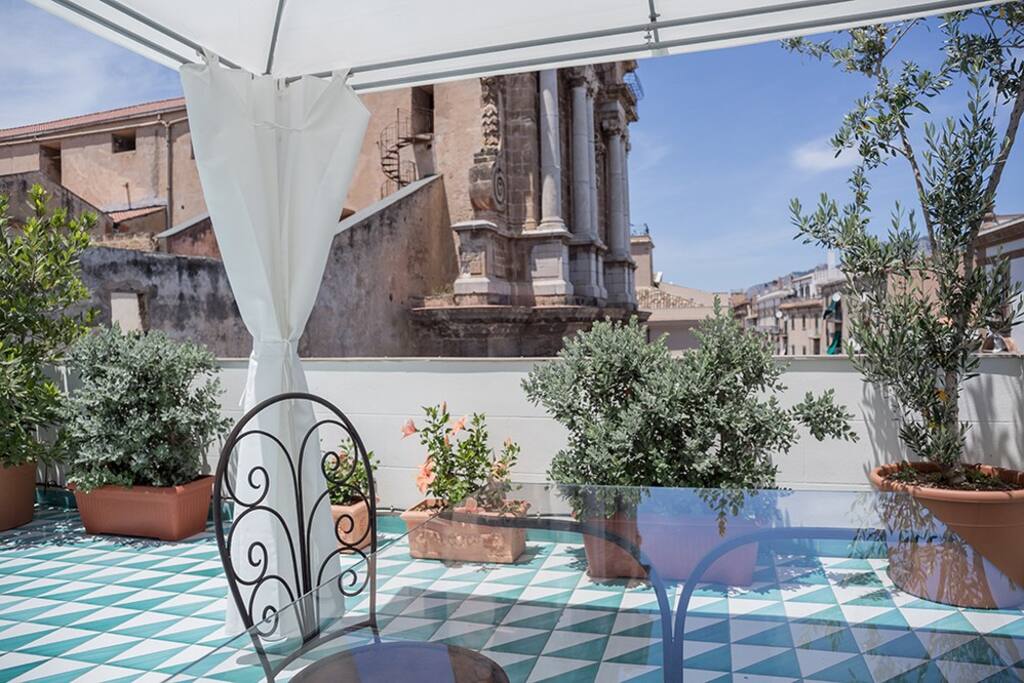 Terrace with view