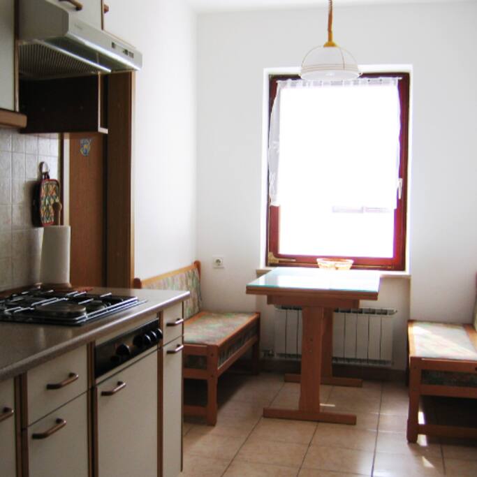 Kitchen and dining room