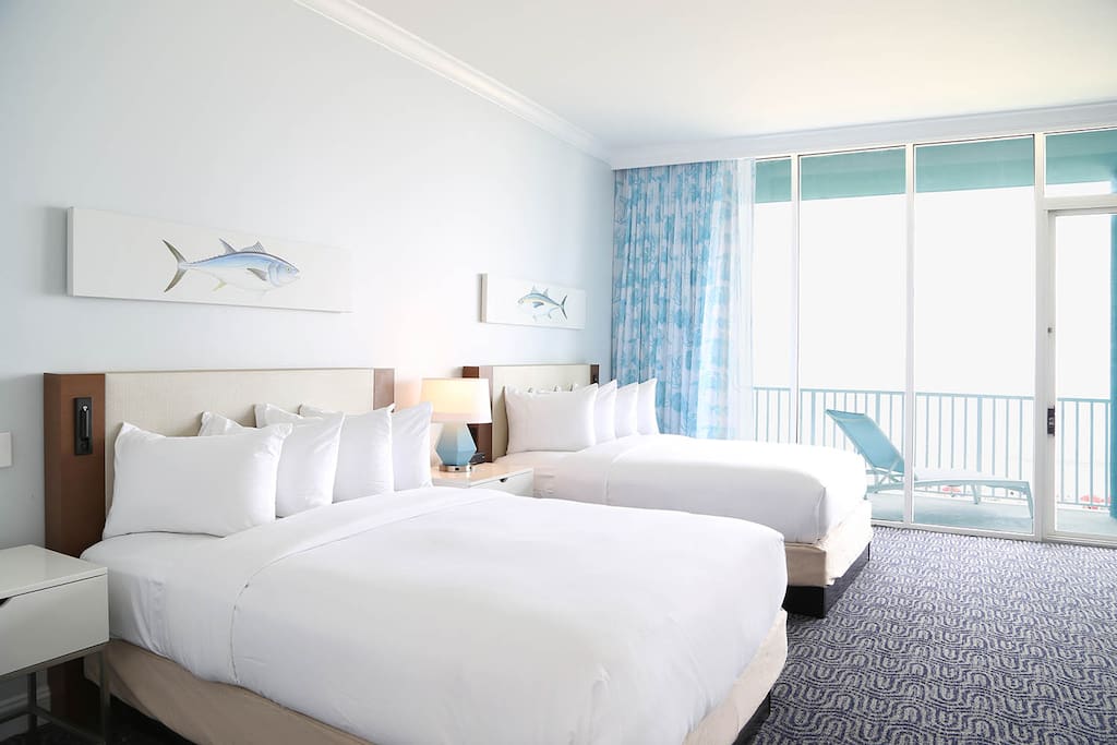 Bedroom #2 Oceanfront Queen/Queen