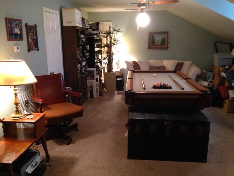Game room with Pool Table