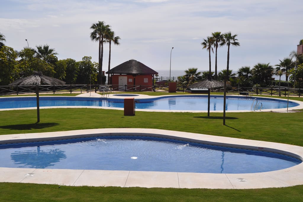 Communal swimming pool