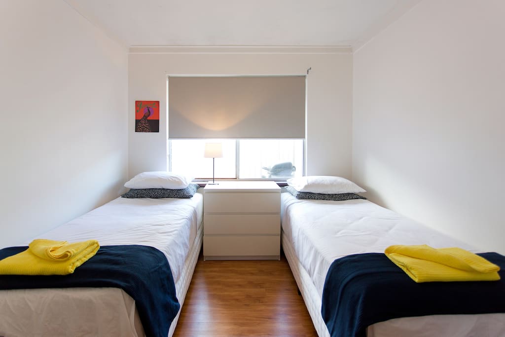 Two King single beds