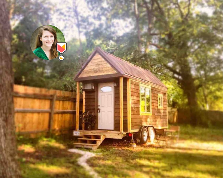 ♥ Downtown Durham Tiny House walk to nightlife ♥ Tiny houses for Rent in Durham, North