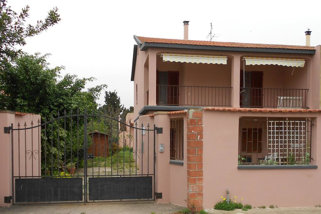 Front view of house