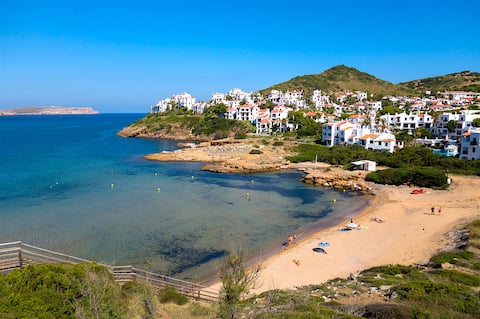 Apartment with spectacular views and sunset