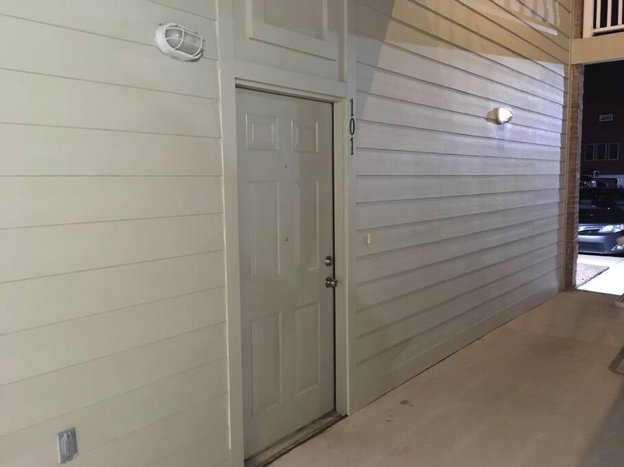 Entrance to condo