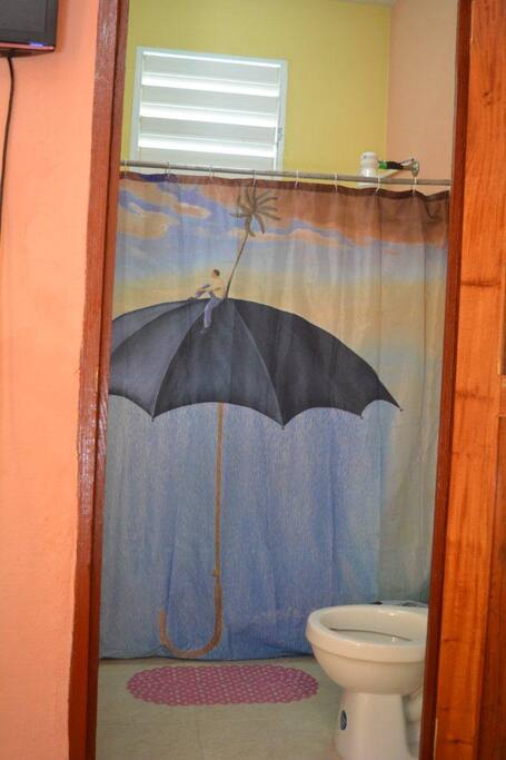 Bano privado de la habitacion