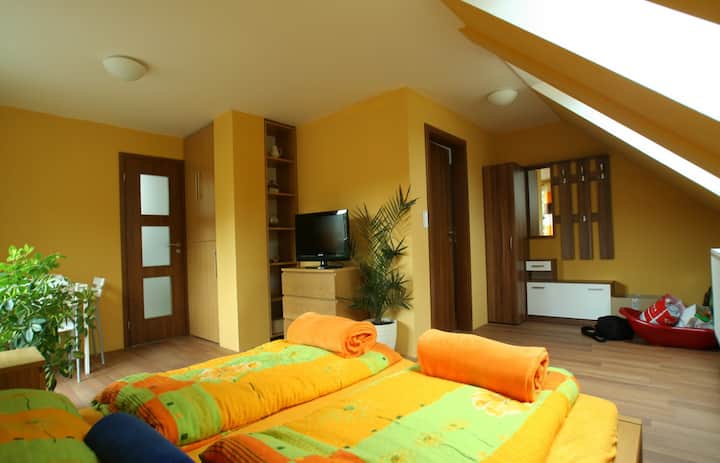 Orange room