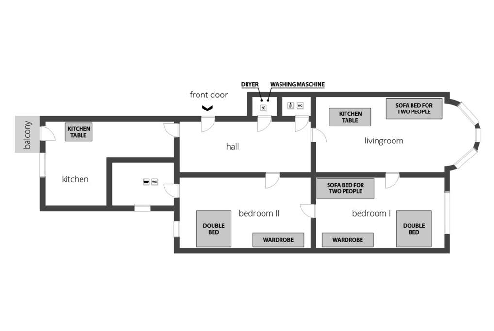 Plan of my apartment