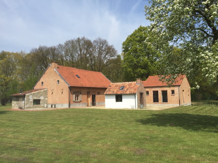 Authentical farm in the middle of nature