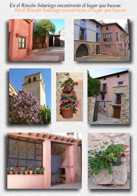 Popurri de imagenes del exterior de la casa.
