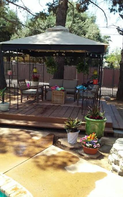 Gazebo area