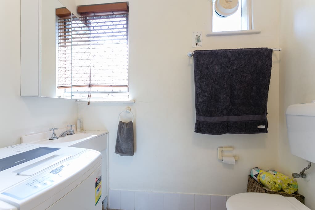 Bathroom and washing machine