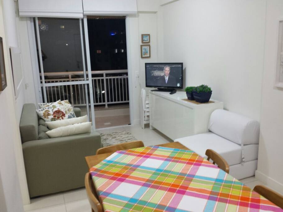 Sala de Estar e Sacada