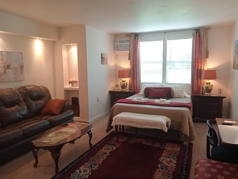 1 bd rare creek front 15 min from State College .