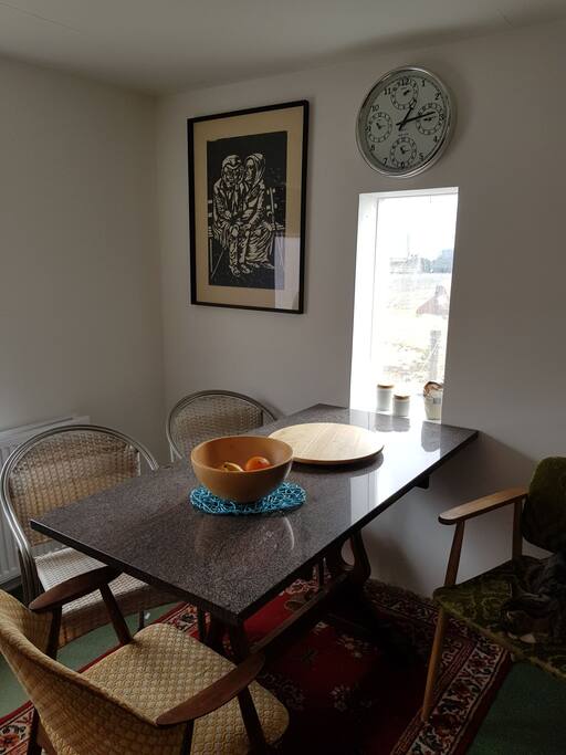 The new kitchen