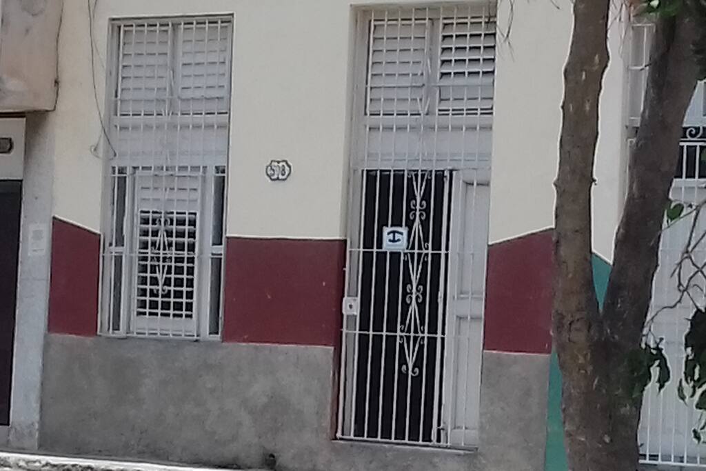 frente de la casa