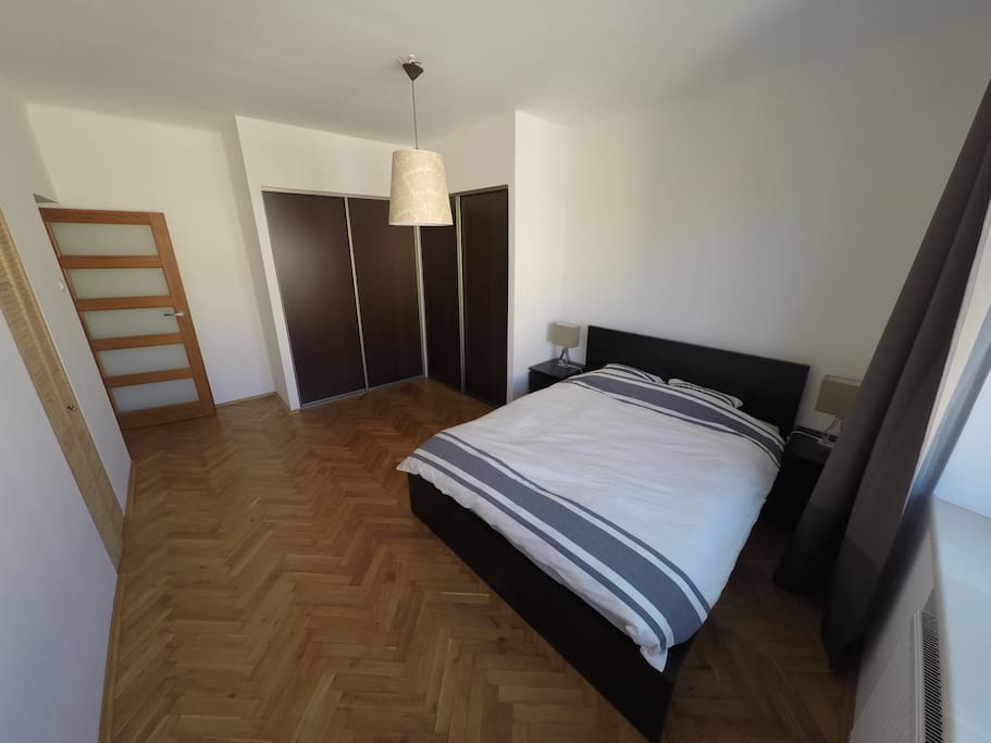 Big room 18 m2 with a large dressing