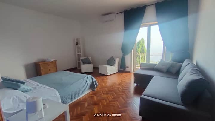 眺めの良い寝室