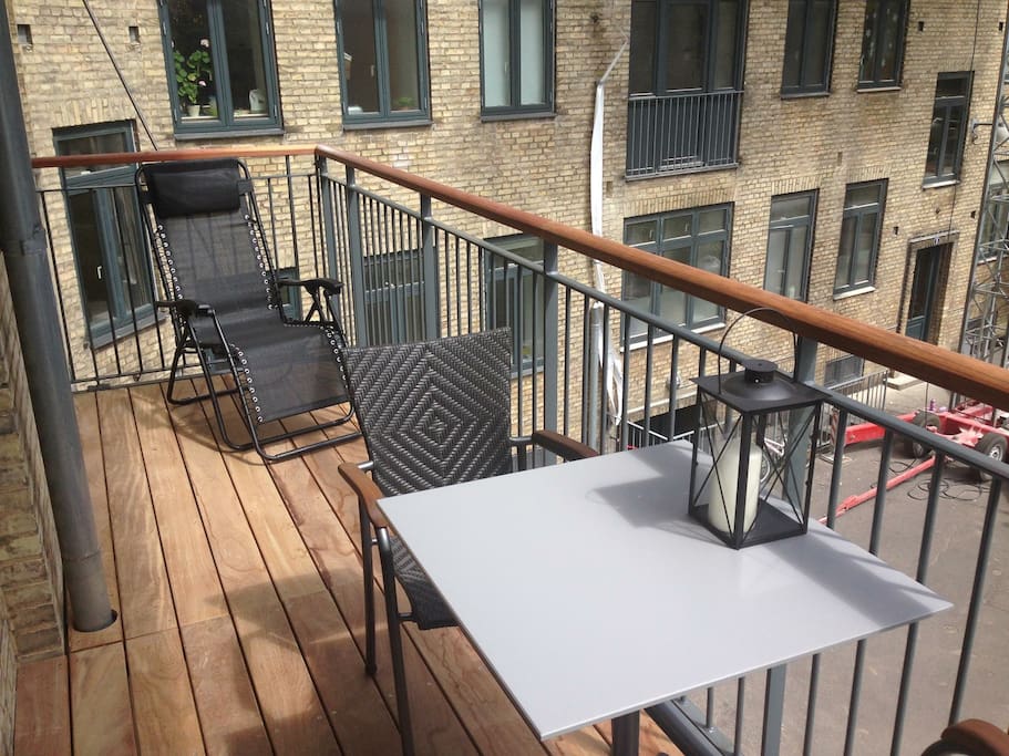7,5 m2 balcony