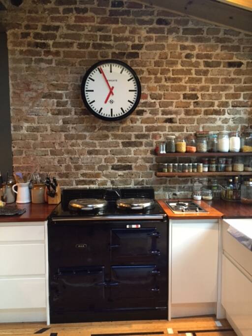 Aga oven