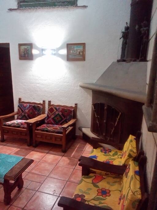 para tiempo invernal contamos con linda chimenea