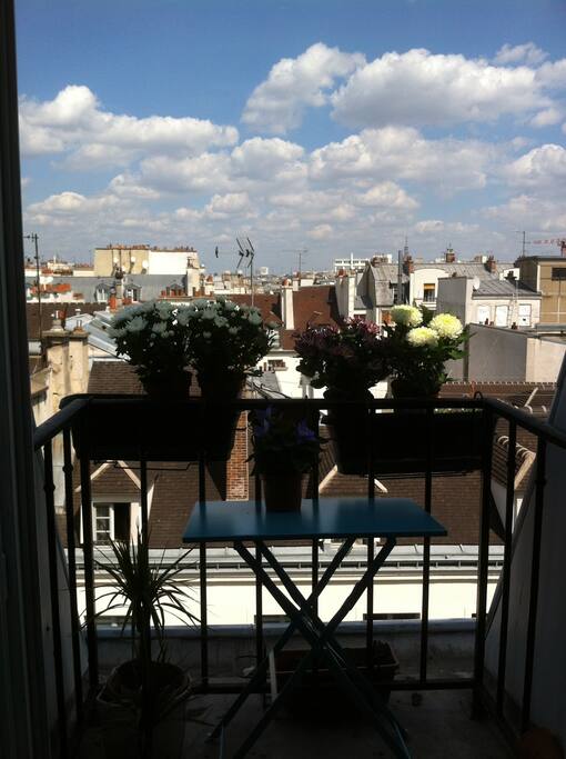 Deux petits balcons avec vue