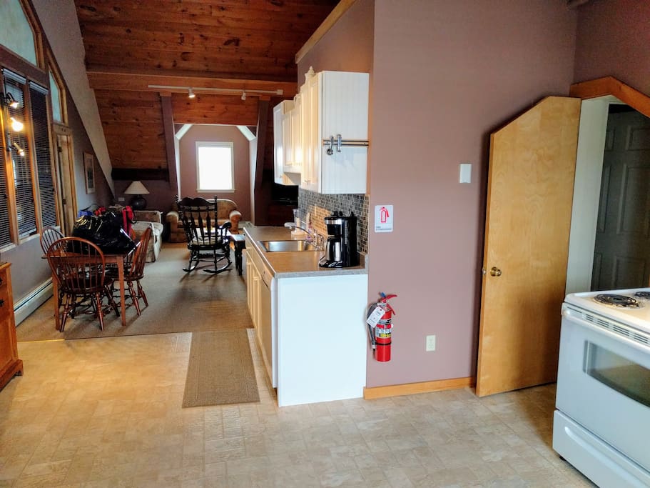 Kitchen to living room
