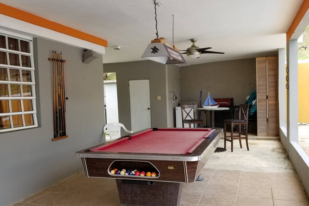 How about a nice game of pool to make things more fun?