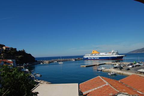 Apartment with great seaview in Evdilos, Ikaria