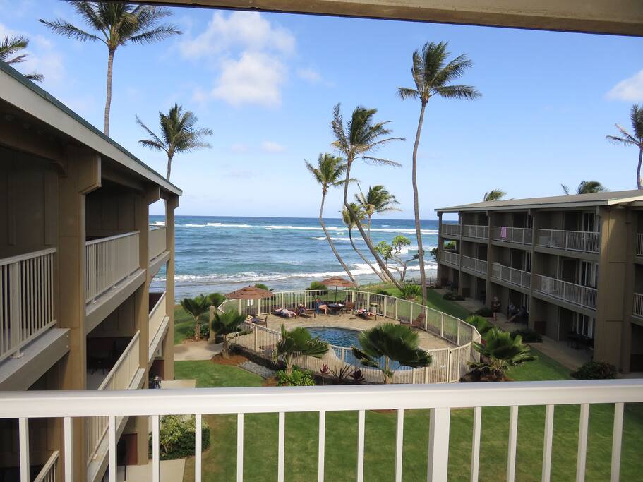 View to hear the waves crashing!