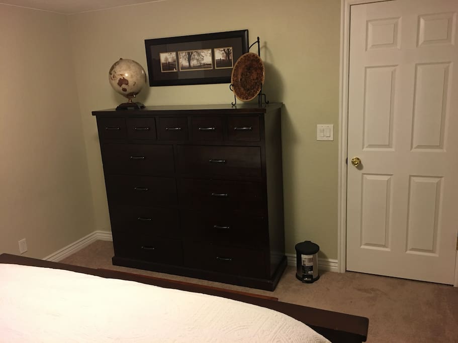 Dresser for your use while here