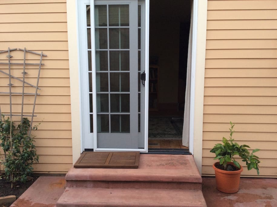 Enter your suite through your private entrance.
