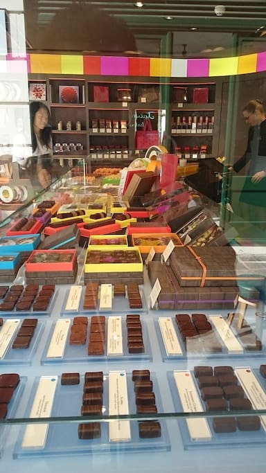 Chocolate shop in the neighborhood