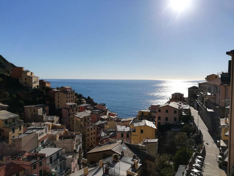 part of the view from the room (sea side)