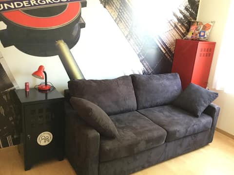 Chambre au calme , accueil bébé possible