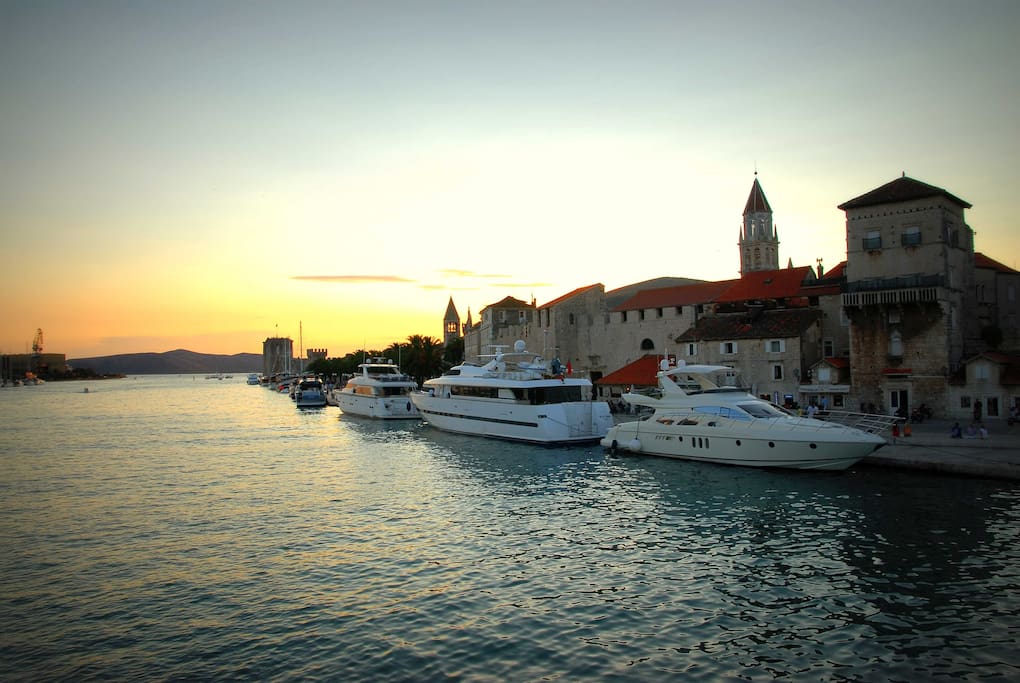Sunset in Trogir